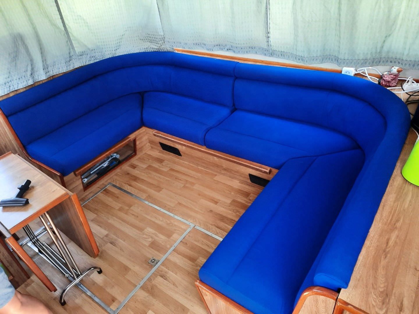 Rénovation banquette de bateau