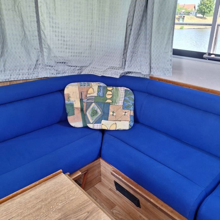 Rénovation banquette de bateau