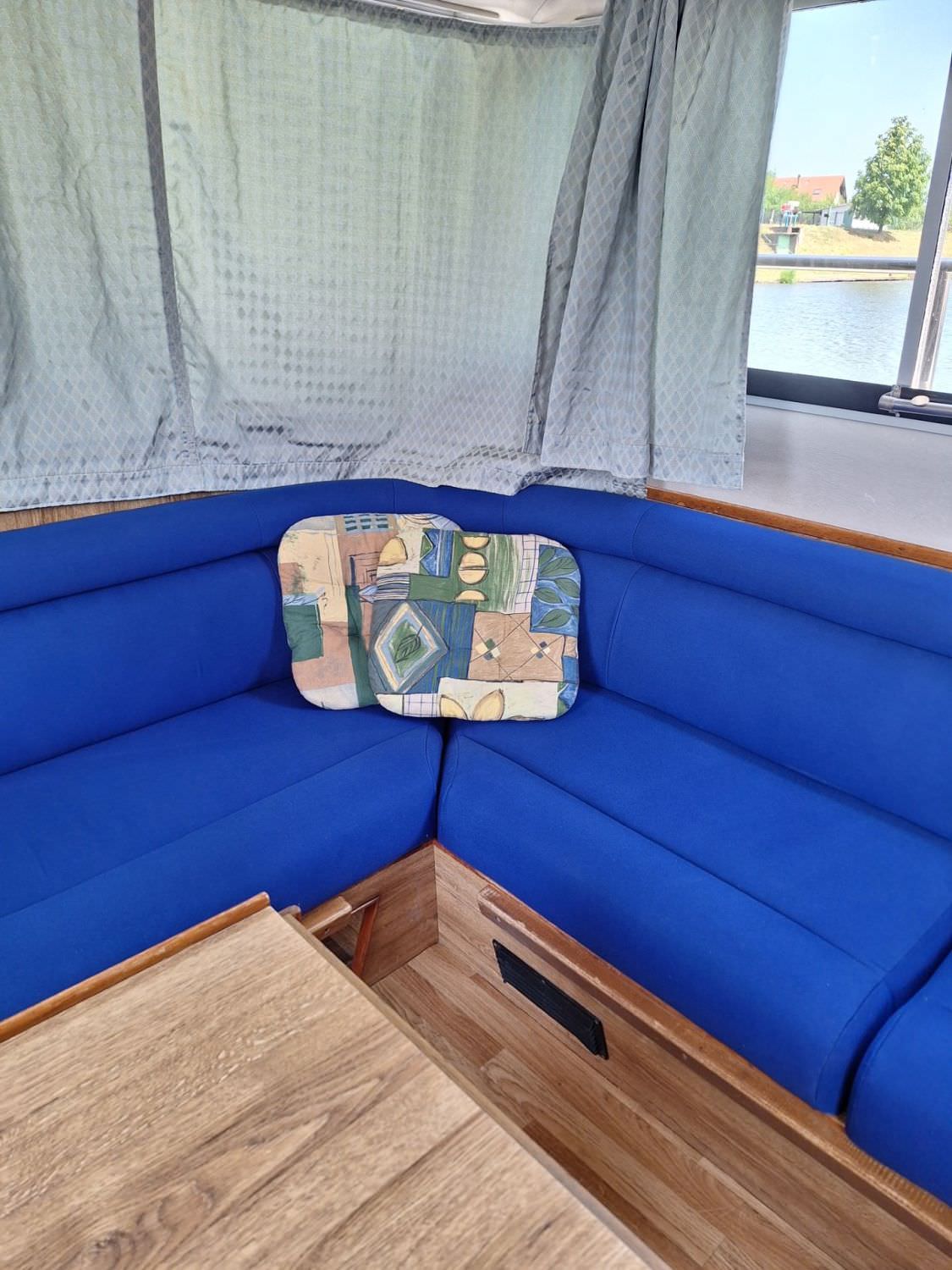 Rénovation banquette de bateau