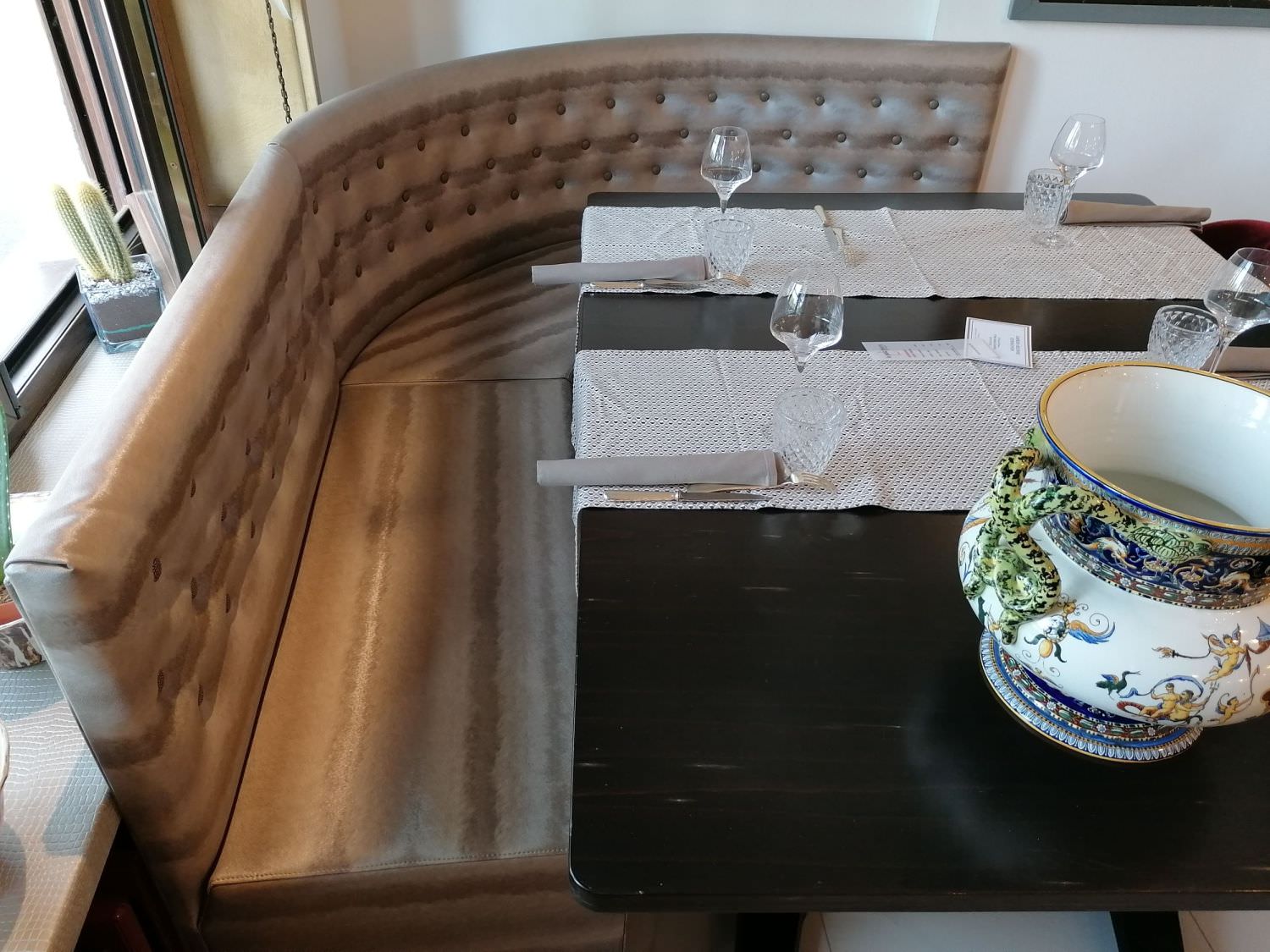 Rénovation du mobilier d'un restaurant