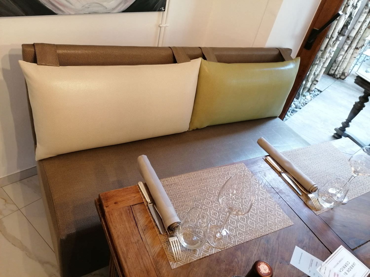 Rénovation du mobilier d'un restaurant