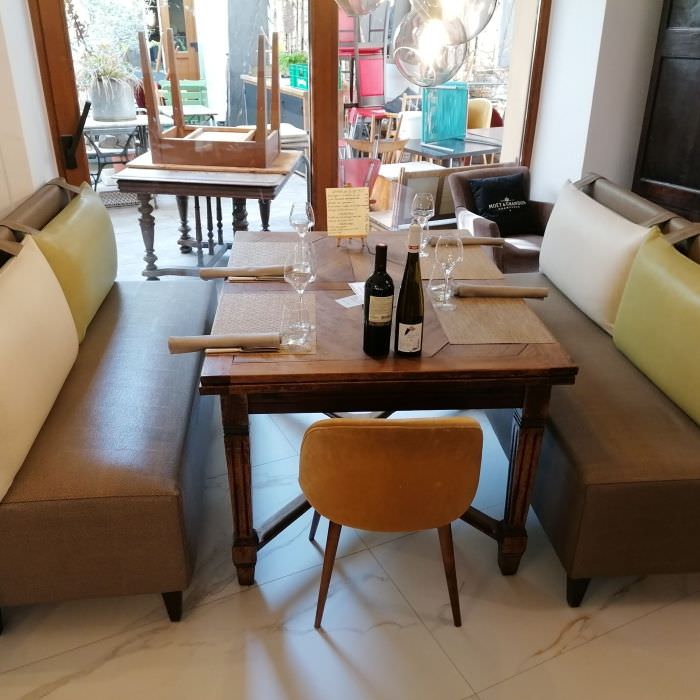 Rénovation du mobilier d'un restaurant